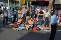  بالفيديو: إصابة متوسطة لشاب بحادث دهس وسط مدينة اللد